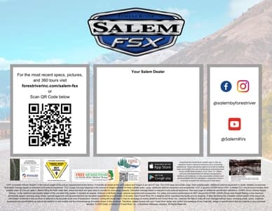2024 Forest River Salem FSX Brochure page 6