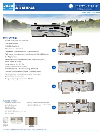 2024 Holiday Rambler Admiral Flyer
