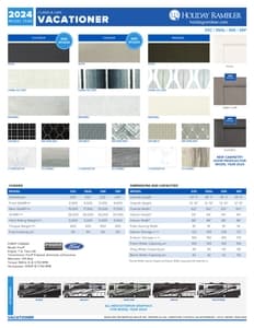 2024 Holiday Rambler Vacationer Flyer page 2