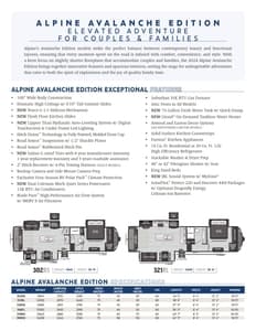 2024 Keystone RV Alpine Brochure page 6