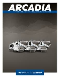 2024 Keystone RV Arcadia Brochure page 1