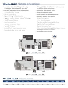 2024 Keystone RV Arcadia Brochure page 7