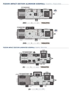 2024 Keystone RV Fuzion Impact Edition Brochure page 4