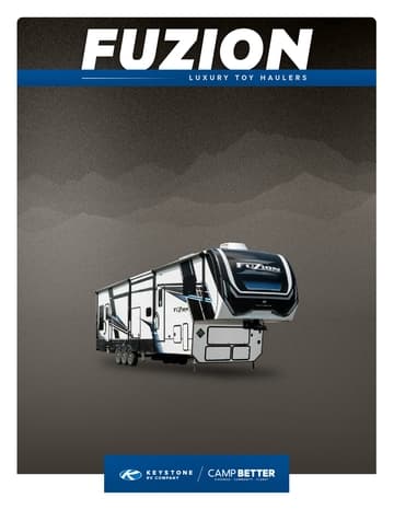 2024 Keystone RV Fuzion Brochure