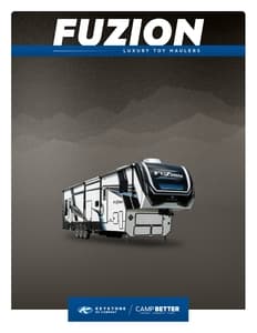 2024 Keystone RV Fuzion Brochure page 1