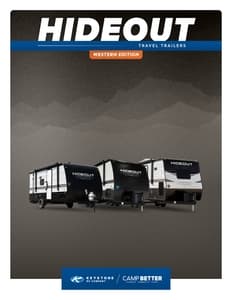 2024 Keystone RV Hideout Western Edition Brochure page 1