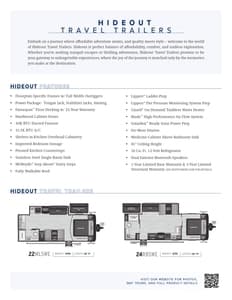 2024 Keystone RV Hideout Western Edition Brochure page 5
