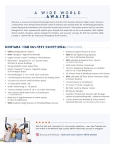 2024 Keystone RV Montana High Country Brochure page 2