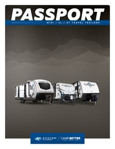 2024 Keystone RV Passport Brochure page 1