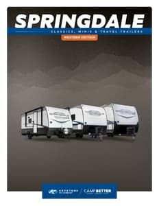 2024 Keystone RV Springdale Western Edition Brochure page 1