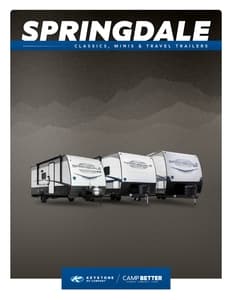 2024 Keystone RV Springdale Brochure page 1