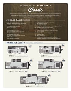 2024 Keystone RV Springdale Brochure page 2