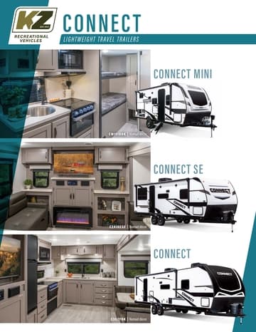 2024 KZ RV Connect Brochure