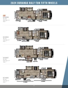 2024 KZ RV Durango Half Ton Brochure page 3