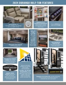 2024 KZ RV Durango Half Ton Brochure page 5