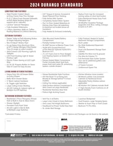 2024 KZ RV Durango Brochure page 6