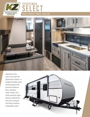 2024 KZ RV Sportsmen Select Brochure