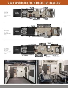 2024 KZ RV Sportster Brochure page 3
