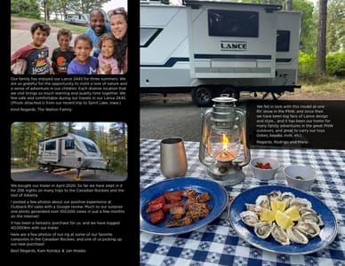 2024 Lance Travel Trailers Brochure page 29