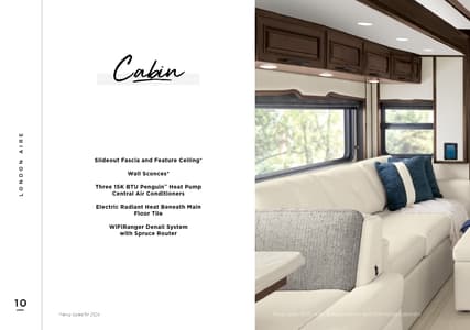 2024 Newmar London Aire Brochure page 10