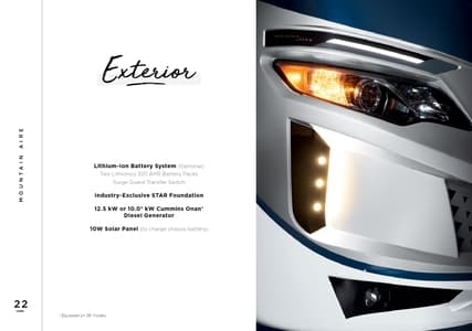 2024 Newmar Mountain Aire Brochure page 22