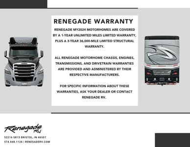 2024 Renegade RV Explorer Brochure page 8