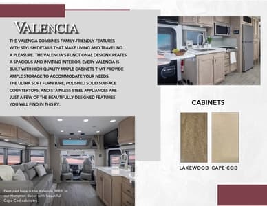 2024 Renegade RV Valencia Brochure page 2