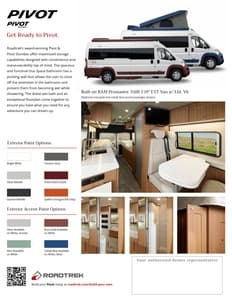 2024 Roadtrek Pivot Flyer page 1
