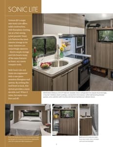 2024 Venture RV Sonic Brochure page 2