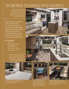 2024 Venture RV Sporttrek Touring Edition Fifth Wheels Brochure page 2