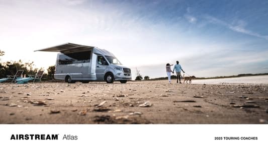 2025 Airstream Atlas Brochure page 1