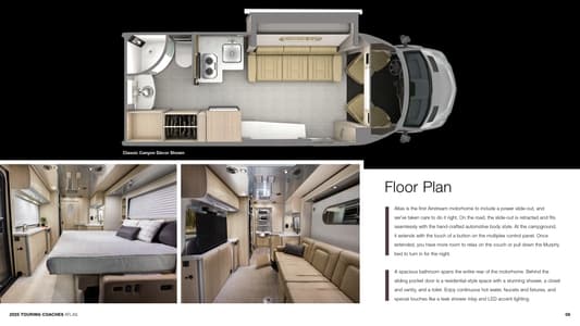2025 Airstream Atlas Brochure page 6
