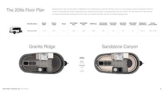 2025 Airstream Basecamp Xe Brochure page 13