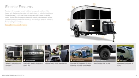 2025 Airstream Basecamp Xe Brochure page 14