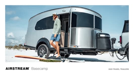 2025 Airstream Basecamp Brochure page 1