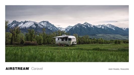 2025 Airstream Caravel Brochure page 1