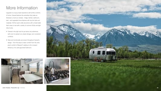2025 Airstream Caravel Brochure page 9