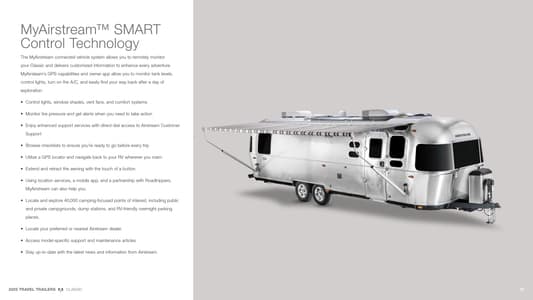 2025 Airstream Classic Brochure page 12