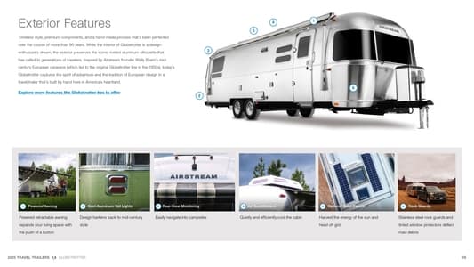 2025 Airstream Globetrotter Brochure page 9