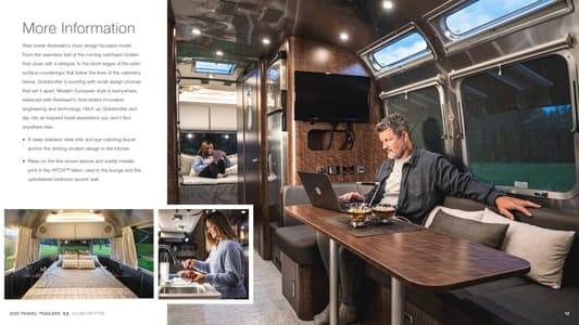 2025 Airstream Globetrotter Brochure page 12