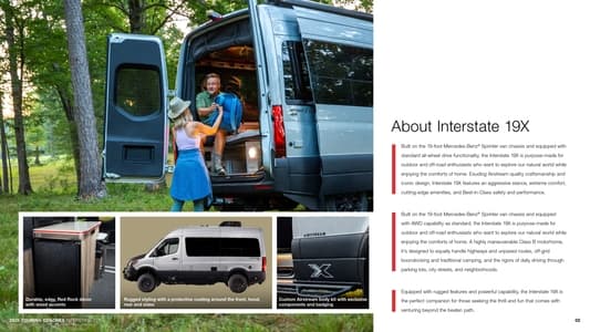 2025 Airstream Interstate 19X Brochure page 2