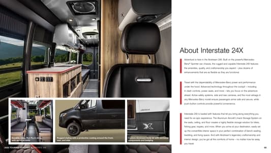 2025 Airstream Interstate 24X Brochure page 2