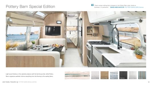 2025 Airstream Pottery Barn Special Edition Brochure page 3