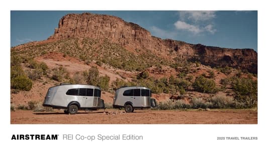 2025 Airstream Rei Co Op Special Edition Brochure page 1