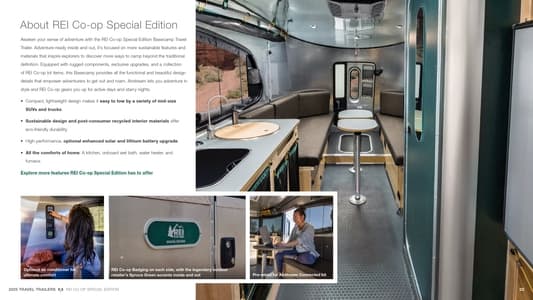 2025 Airstream Rei Co Op Special Edition Brochure page 2