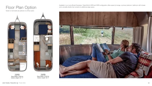 2025 Airstream Trade Wind Brochure page 5