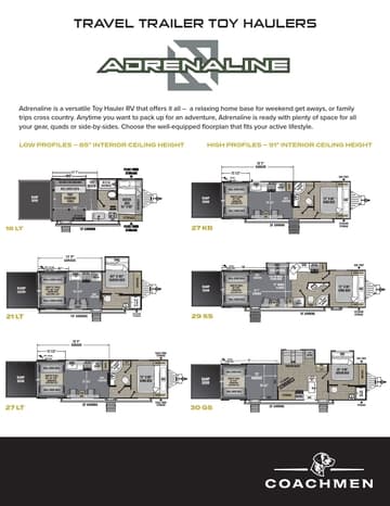 2025 Coachmen Adrenaline Flyer