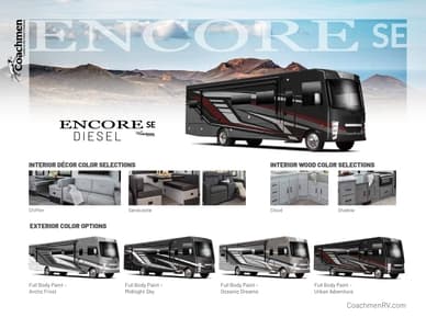 2025 Coachmen Encore Se Diesel Brochure page 1