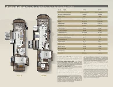 2025 Coachmen Encore Se Diesel Brochure page 3