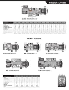 2025 Coachmen Freedom Express Brochure page 2
